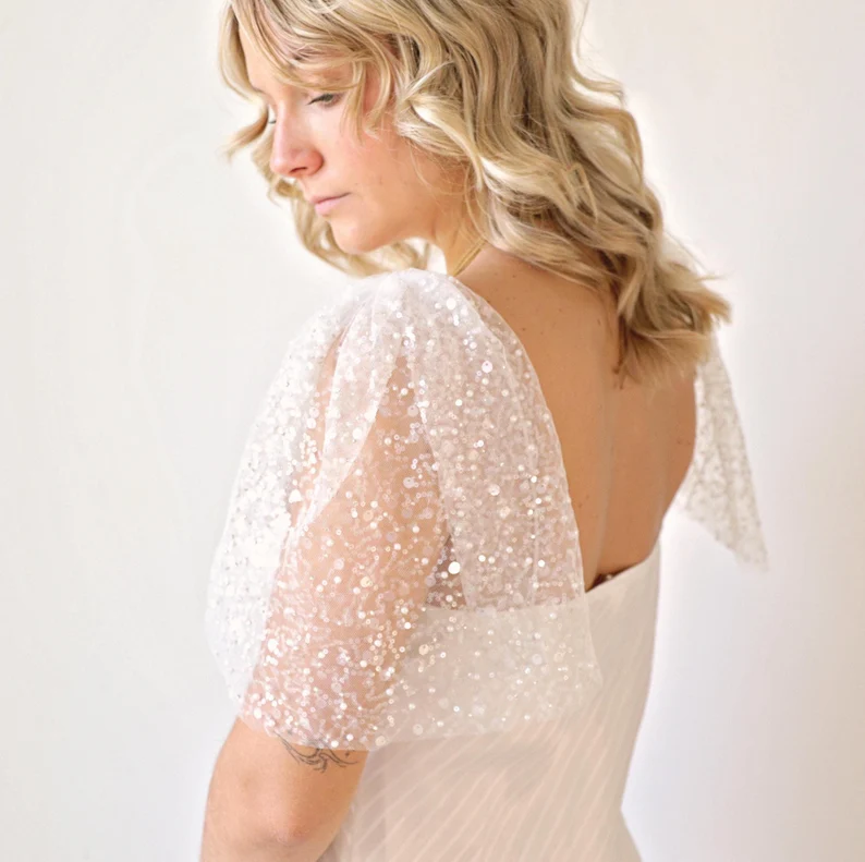Add Sleeves to a Wedding Dress Without Sewing | No-Sew Bridal Sleeve Ideas Add Sleeves to a Wedding Dress Without Sewing | No-Sew Bridal Sleeve Ideas