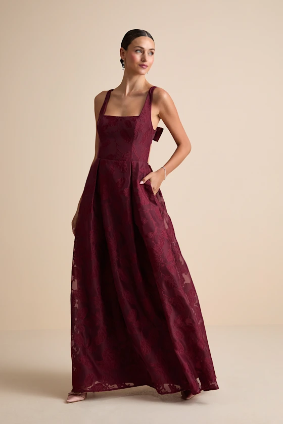princess polly baby blue dress What Colour Suits Go With Burgundy Bridesmaid Dresses? main image 1