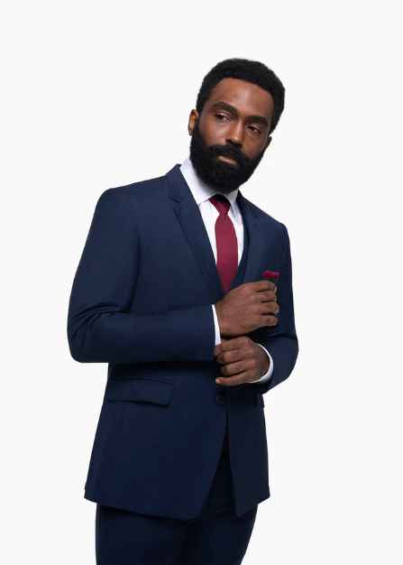 navy groosmen suits