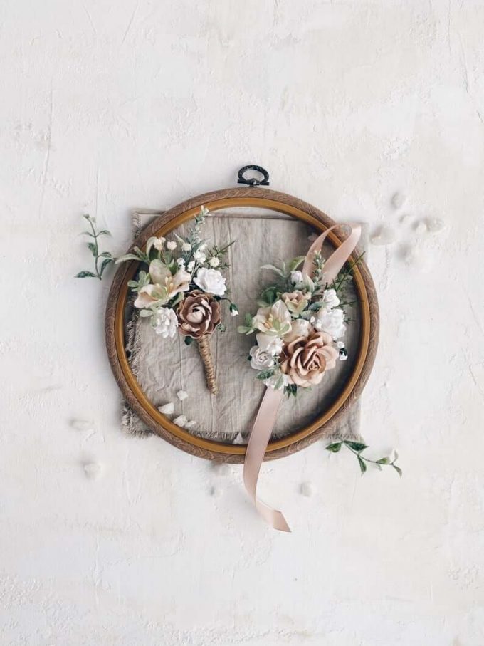 Can Bridesmaids Wear Corsages Instead of Bouquets? Emmaline Bride