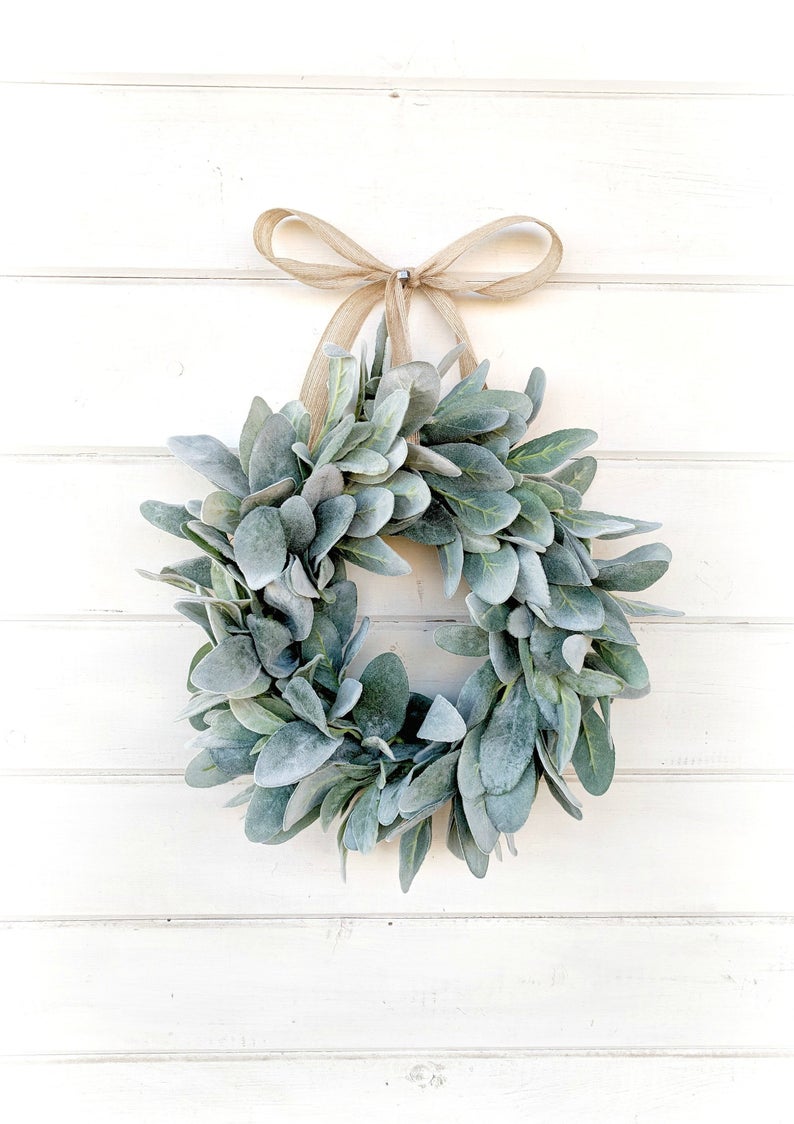 Where to Buy Lambs Ear Garland in Bulk for Wedding Emmaline Bride