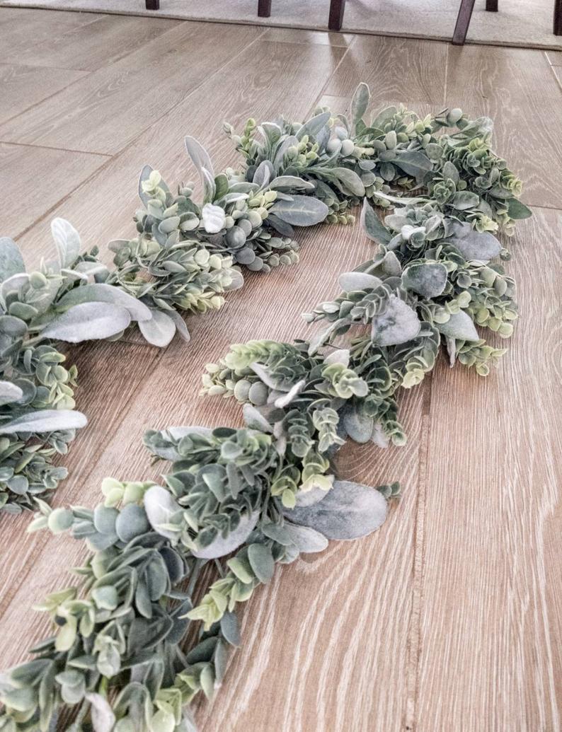 Where to Buy Lambs Ear Garland in Bulk for Wedding Emmaline Bride