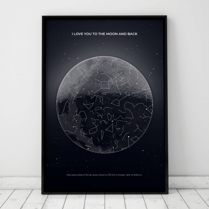 Star Map Gifts: Your Moment Captured Under the Stars | Emmaline Bride