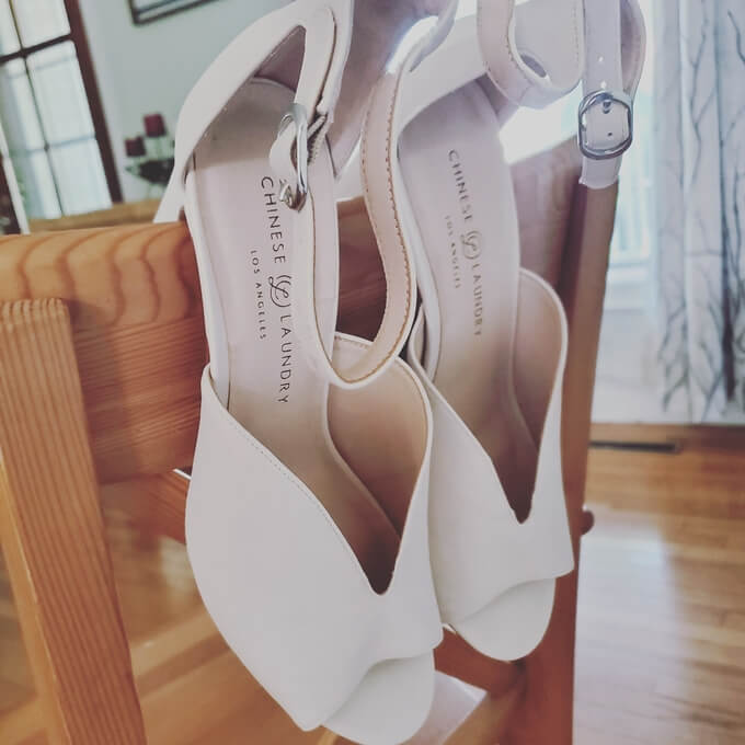 chinese laundry starley peep toe heel