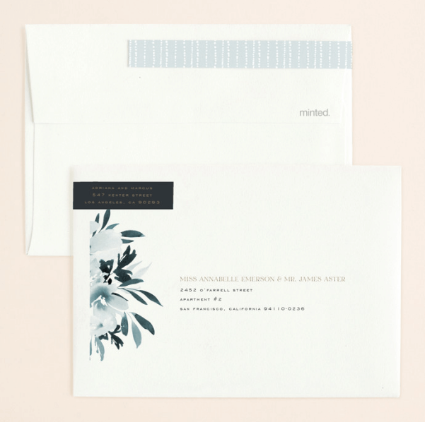 Easy way to get addresses for wedding | Honestweddingadvice.com