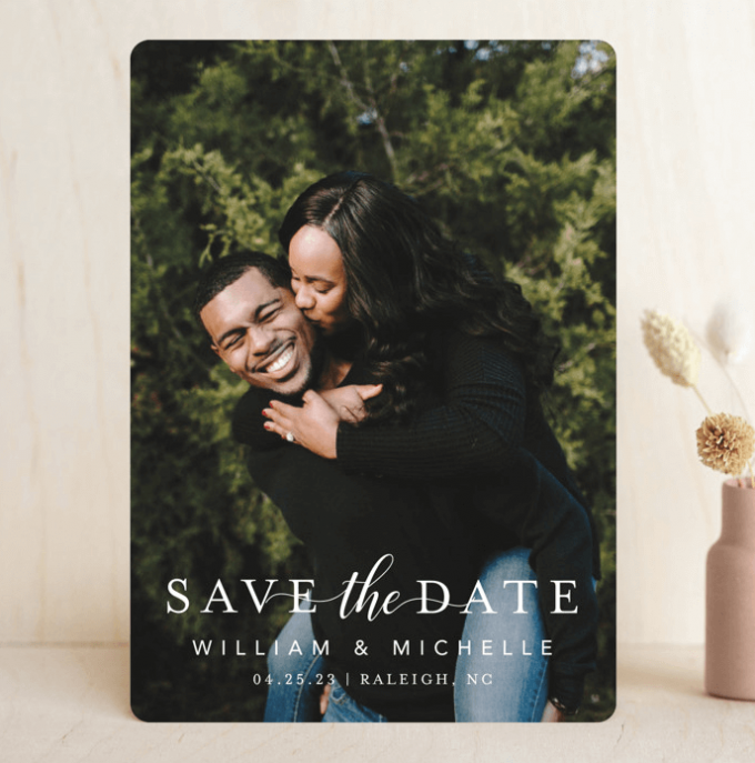 classic save the date cards