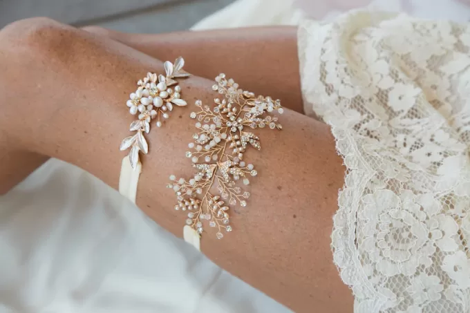 diy garter belt wedding DIY No Sew Wedding Garter Tutorial: Easy & Adorable Craft main image 0