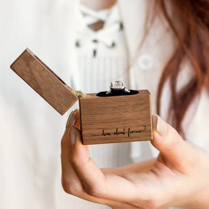 Now THESE Are The Most Modern Ring Boxes for Weddings