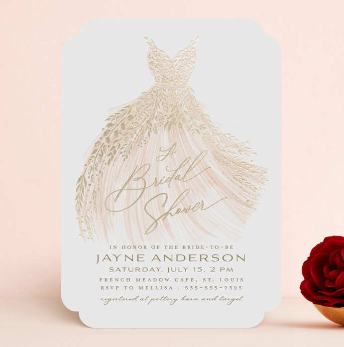 Bridal Shower Invitation Wording Examples Emmaline Bride