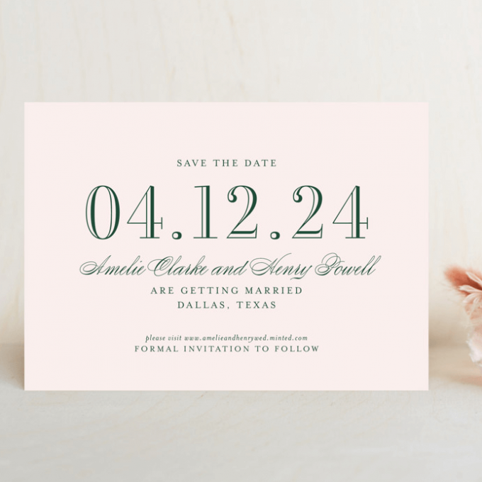 simple save the date cards