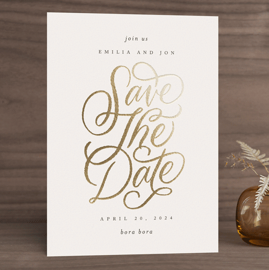 simple save the date cards