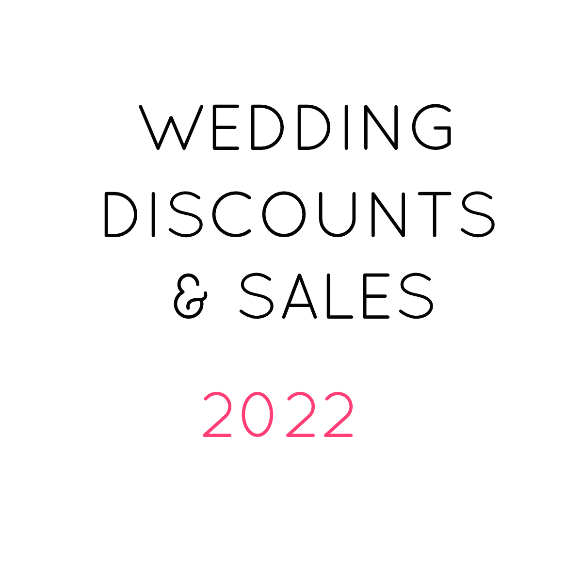 Best Wedding Sales Discounts 