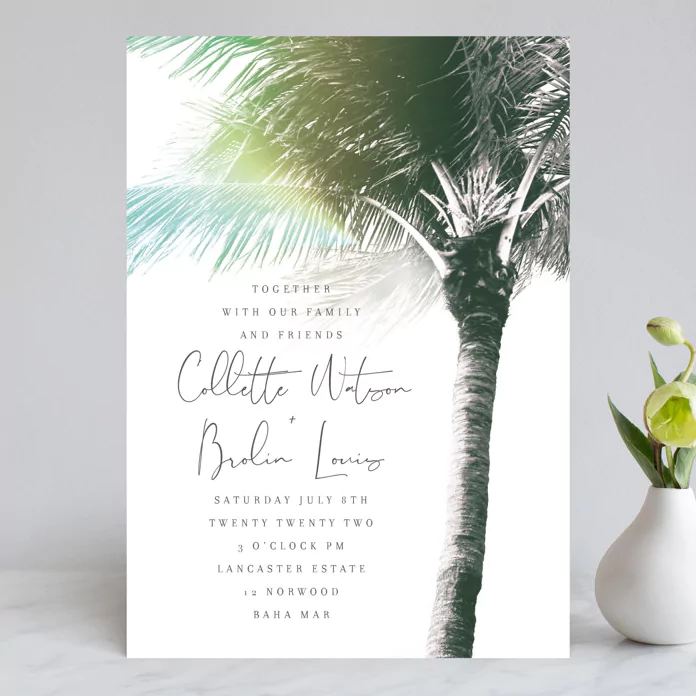 Palm Beach Wedding Invitation.webp