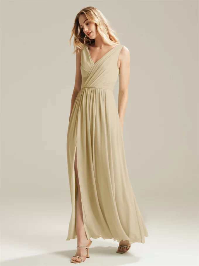 9 Best Champagne Bridesmaid Dresses: Long, Short, With Sleeves, More!