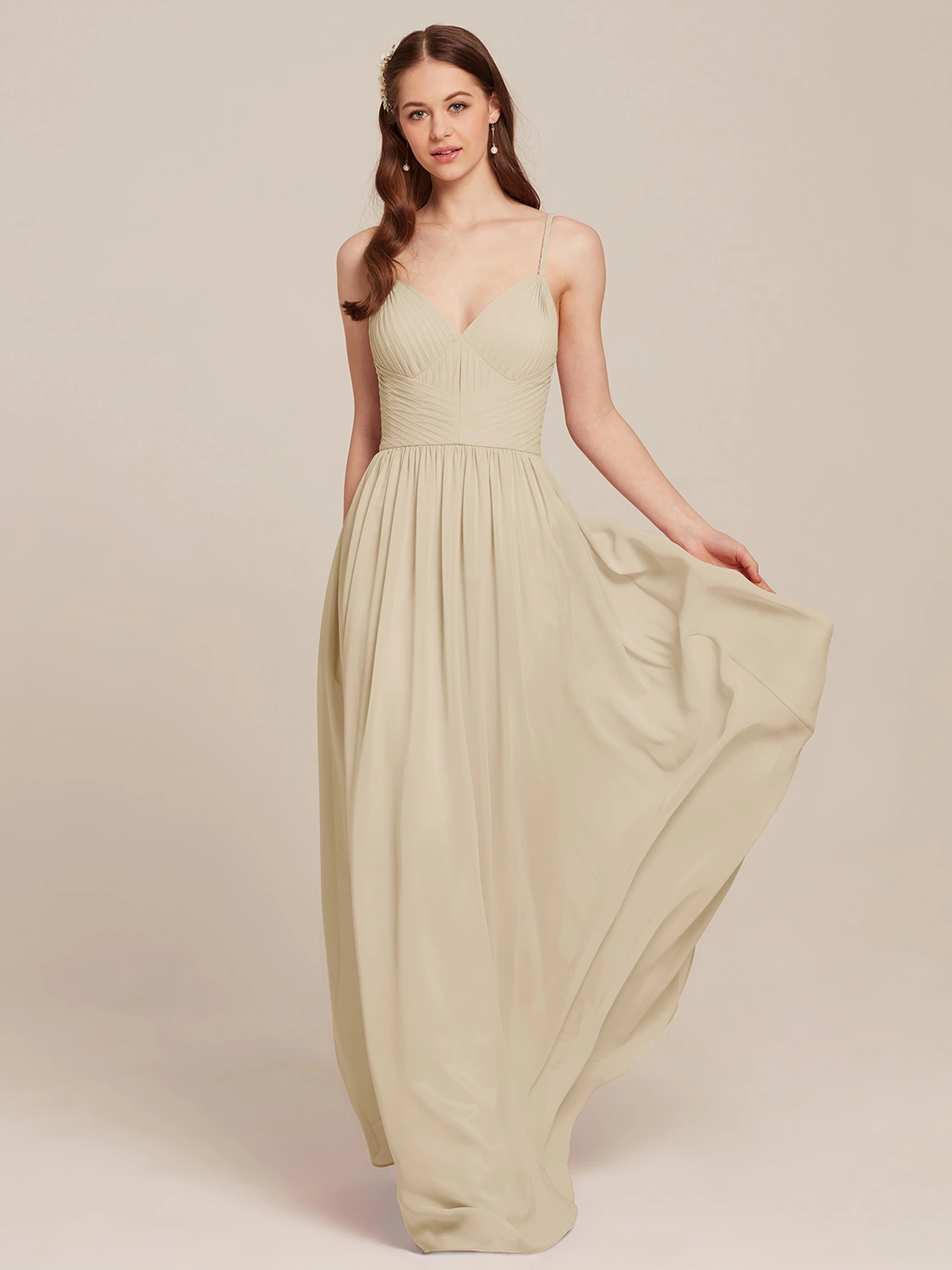 sage lace bridesmaid dresses Sample Sale main image 0
