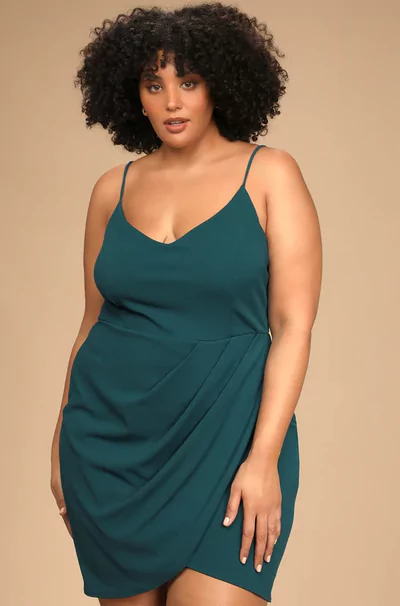 slim fit dress slacks Unique Vintage Plus Size Black Sweetheart Swing Dress main image 0