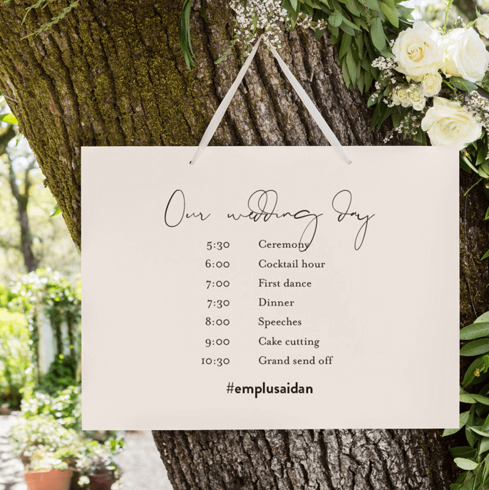 What Comes First Cake Cutting or Toast? Emmaline Bride