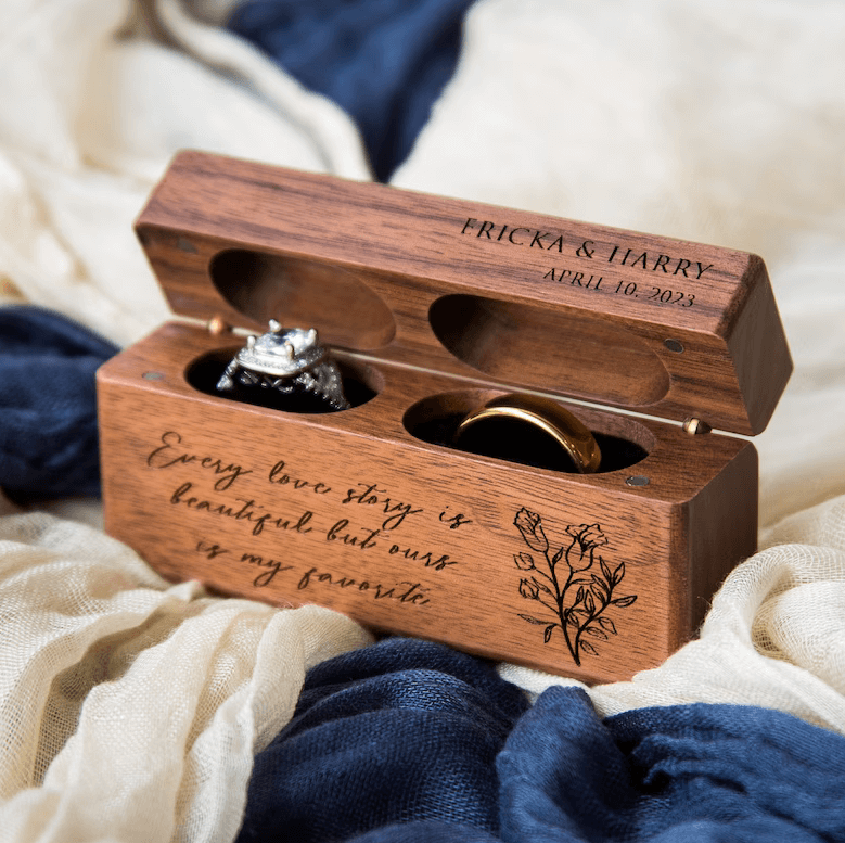 9 Most Incredible Wedding Ring Boxes for Your Ceremony