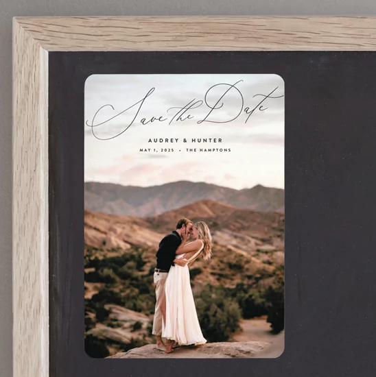 Magnet save the dates vs paper which is better 