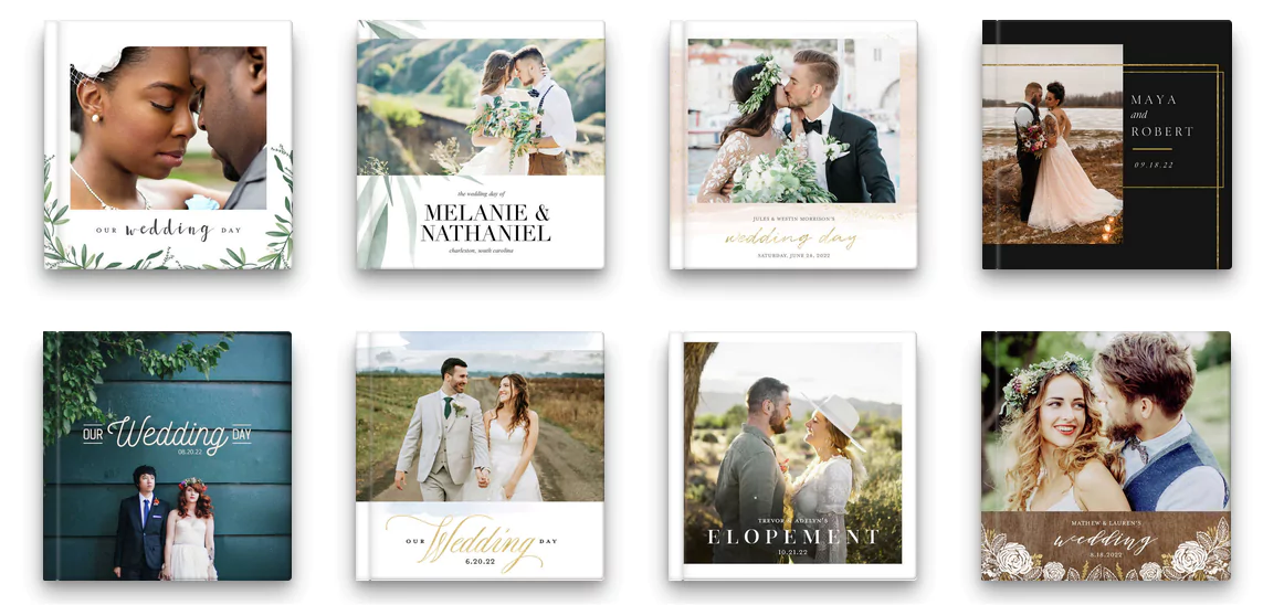 Matted Photo Albums, Ideal for Weddings