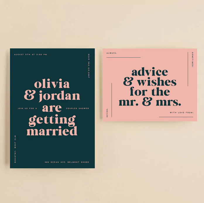 HOW TO Couples' Wedding Shower Invitation Wording, 101 )