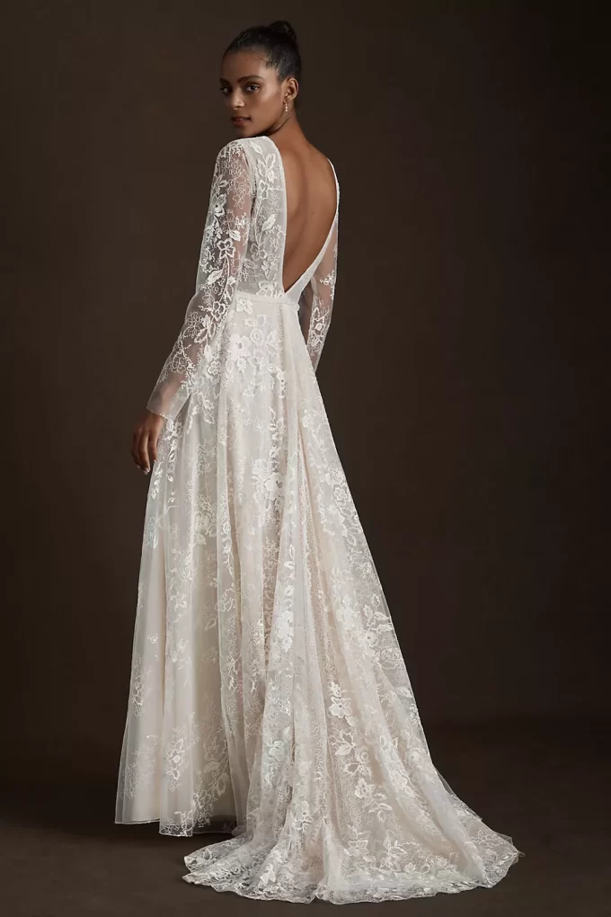 9 Beautiful Wedding Dresses That Cover Your Arms Emmaline Bride