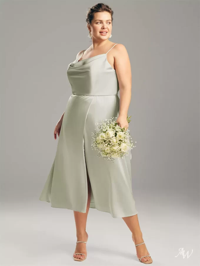 princess polly baby blue dress Trying on Bridesmaids Dresses for a Wedding main image 1