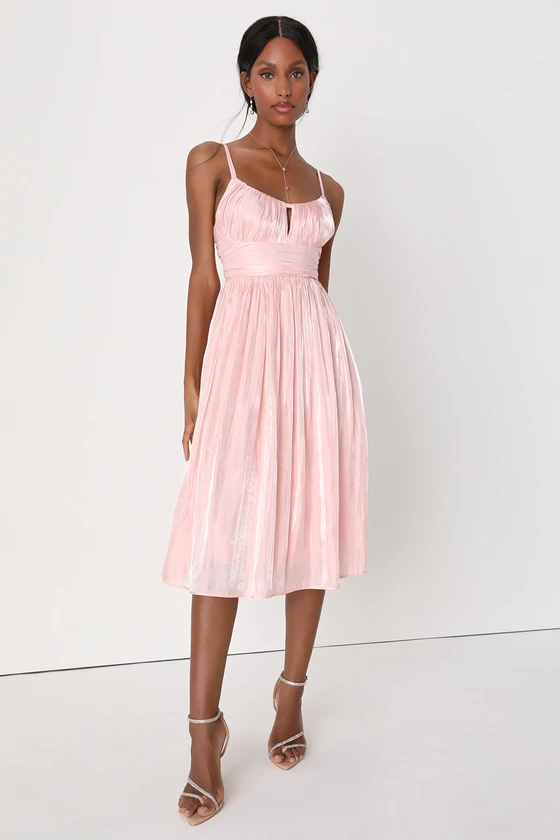 50 Best Pink Wedding Guest Dresses for Summer: Midi, Mini, Maxi!