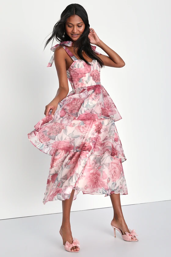 50 Best Pink Wedding Guest Dresses for Summer: Midi, Mini, Maxi!