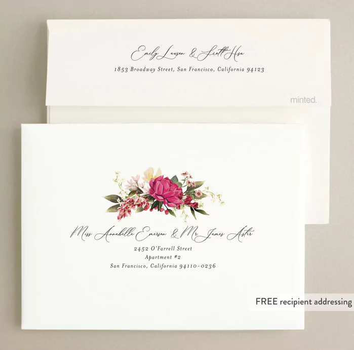 Where to Get Wedding Invitations That Print Addresses: So Easy!