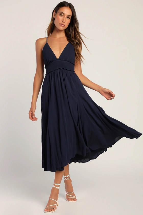built in bra formal dress Shop the Savannah Strappy Maxi Dress with Built-In Bra main image 1