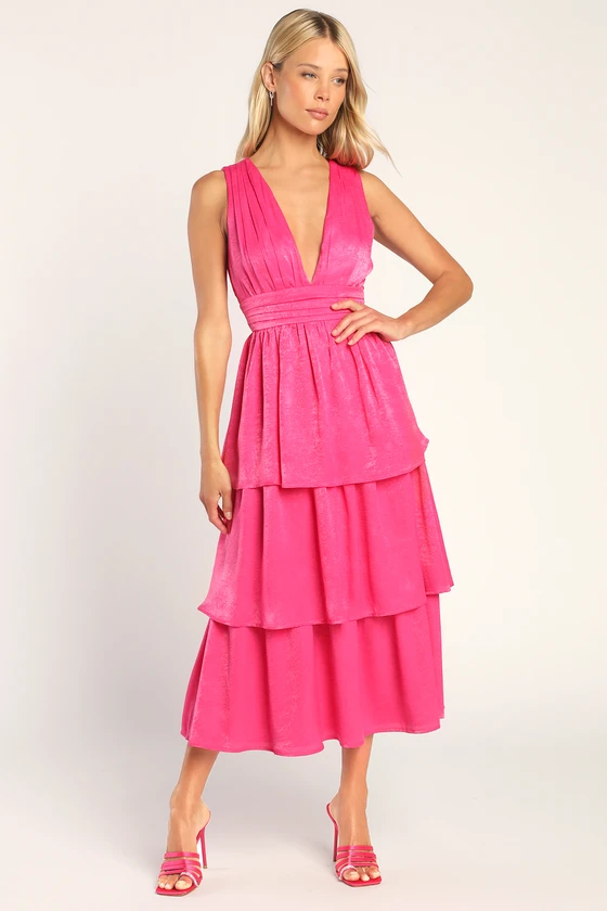 50 Best Pink Wedding Guest Dresses for Summer: Midi, Mini, Maxi!