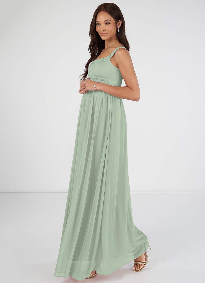blue dress for baby girl Fashion Casual A-line Maternity Dress Bridesmaid Gown  Glamix Maternity