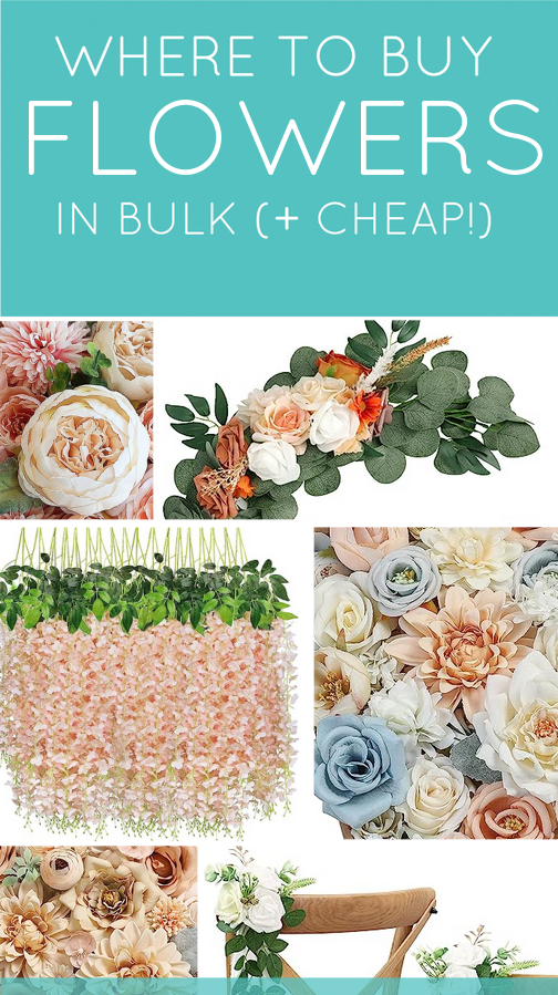 Where to Buy Flowers in Bulk for Weddings (Cheap!)