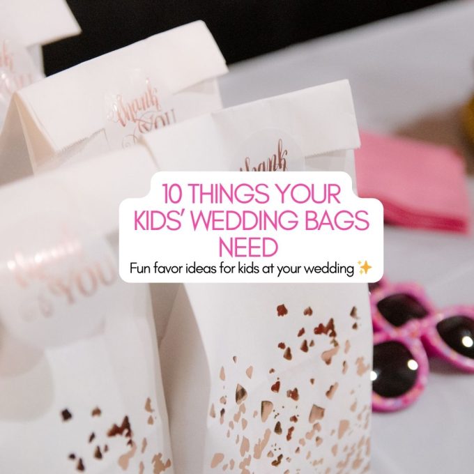 Kids Wedding Bags Favor Ideas Wedding Favors For Children Wedding