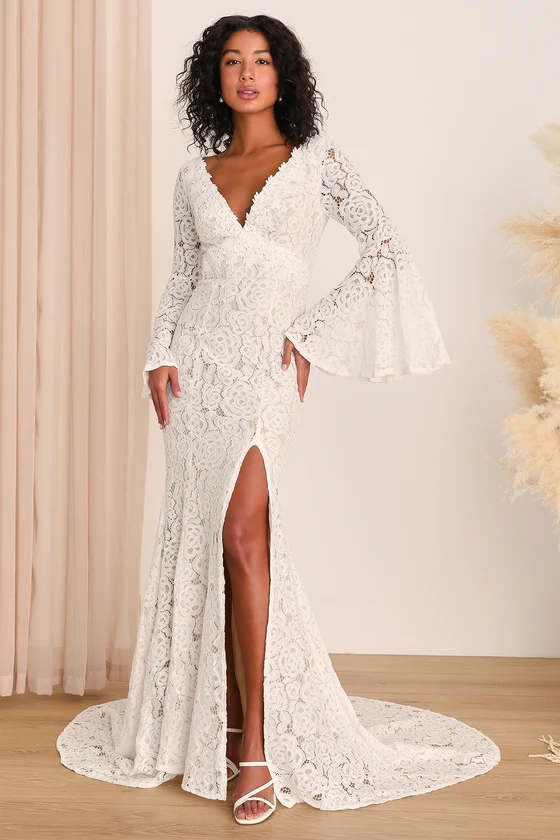 14 Fall Wedding Gowns with Sleeves for 2023 Autumnal Weddings 14 Fall Wedding Gowns with Sleeves for 2023 Autumnal Weddings