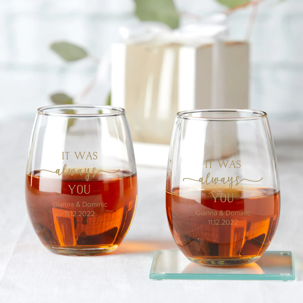 flowered wine glasses Hand-Painted Mixed Flower Wine Glasses Set of 4 main image 1