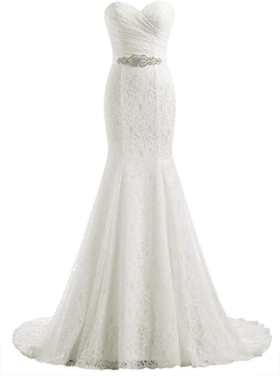 open lace back dress 12 Amazon Wedding Dresses Under $130 That Don't Look Cheap