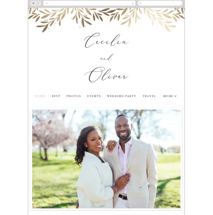 Wedding on sale party website