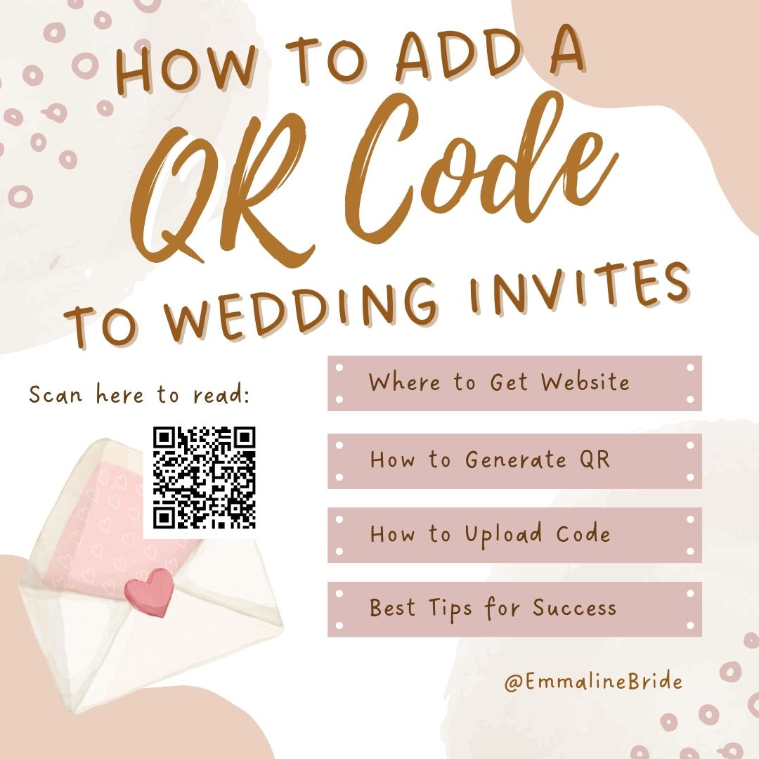 How to Add QR Code to Wedding Invites in 3 Easy Steps [2024]