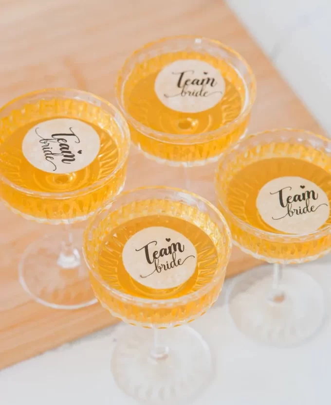 Edible Drink Toppers for Your Wedding -- HANDMADE-A-DAY