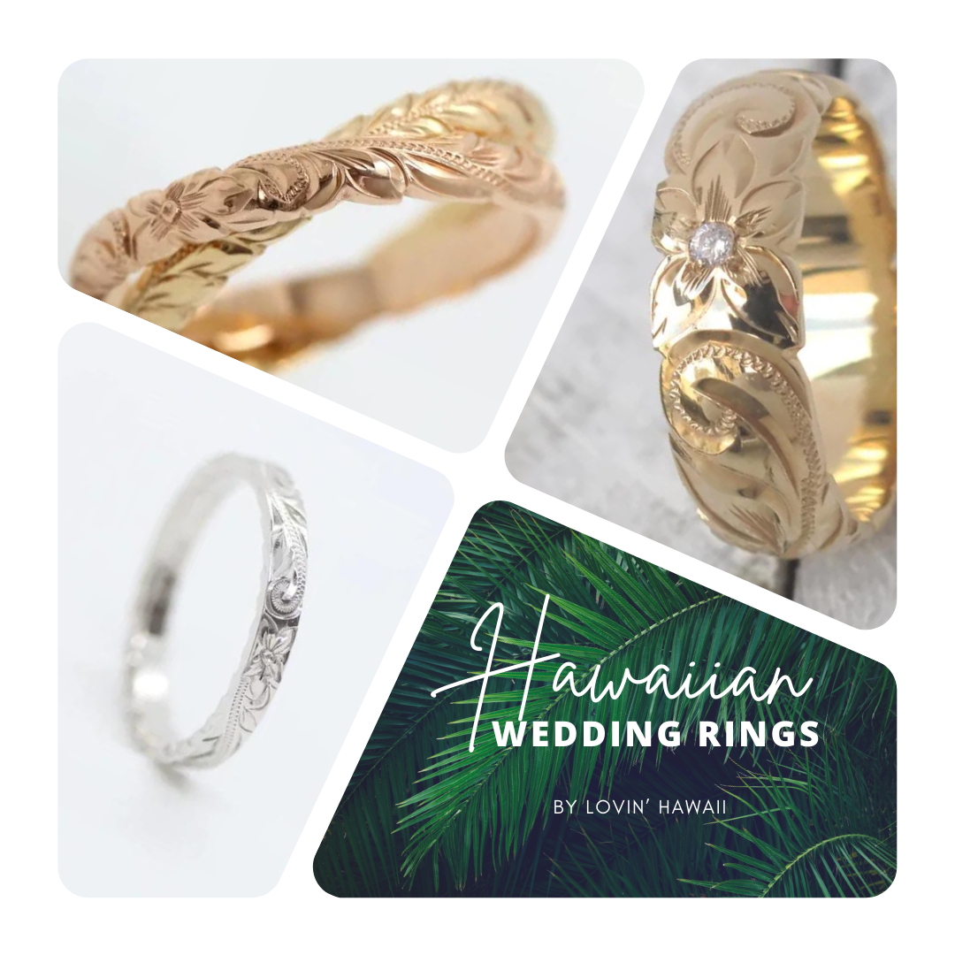 Say Aloha to These Hawaiian Wedding Rings Emmaline Bride