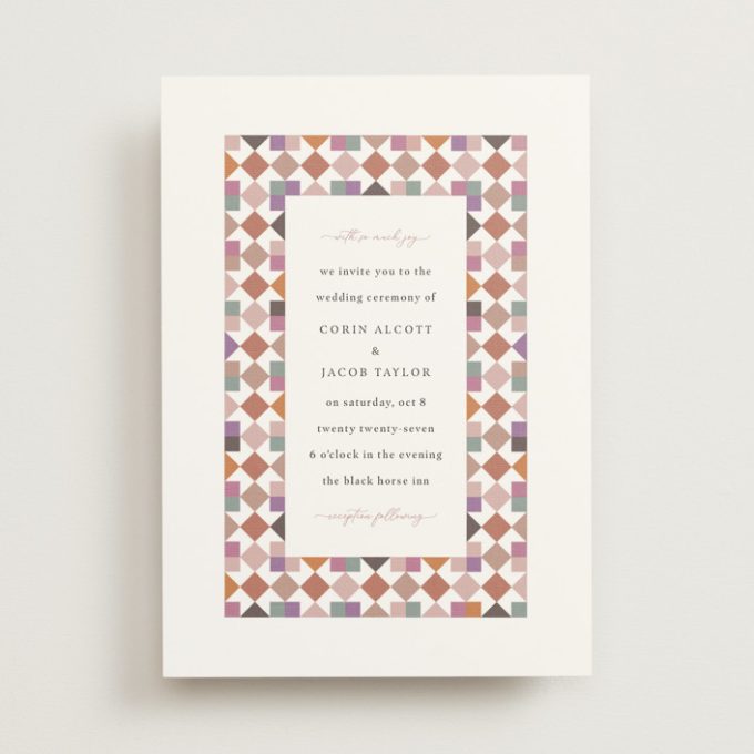 26 New Wedding Invitations from Minted from A to Z [2024]