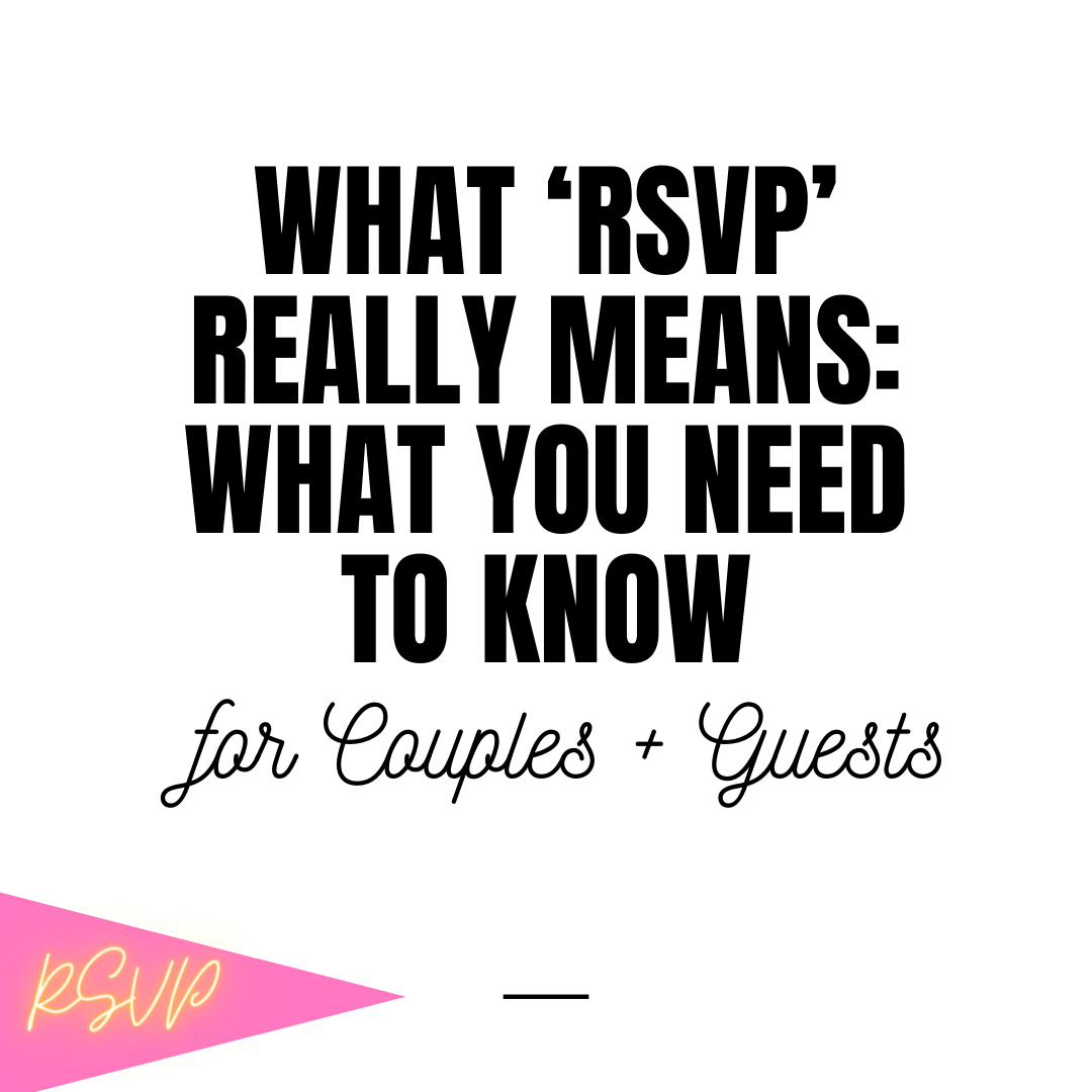 What Does RSVP Mean? Here's What You Need To Know