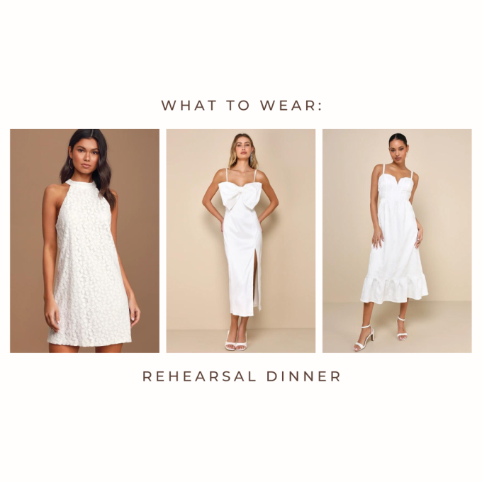 12 Flattering Rehearsal Dinner Dresses in Every Fit + Style of 2025
