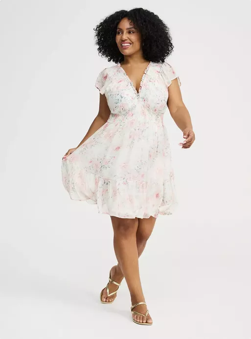 white and pink bridal shower dress Bows, blush, and bridal energy 