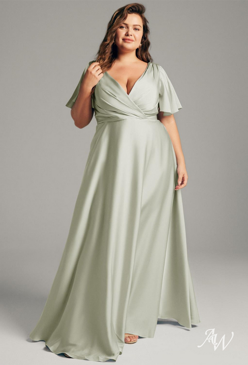 Sage Bridesmaid Dresses: Midi, Maxi, Floral Print + More!