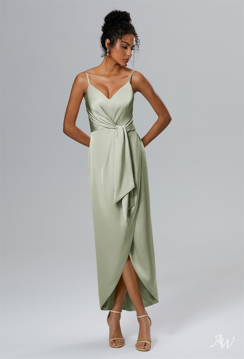 blue dress for baby girl Joyfolie Women's Amanda Maxi Boho Dress in Seaglass | Bridesmaid | Luxe Midi main image 0