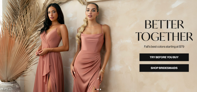 princess polly baby blue dress The perfect bridesmaids and bridal set up for trying-on at home