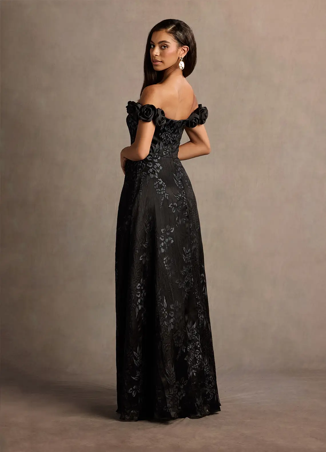 blue dress for baby girl Black Gothic Wedding Dress main image 0